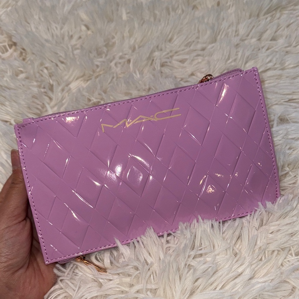 MAC Cosmetics Lavender Makeup bag